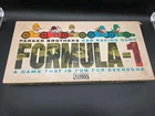 Forumula 1 vintage 1963 Car Racing Game by Parker Brothers~w/Steering Wheels