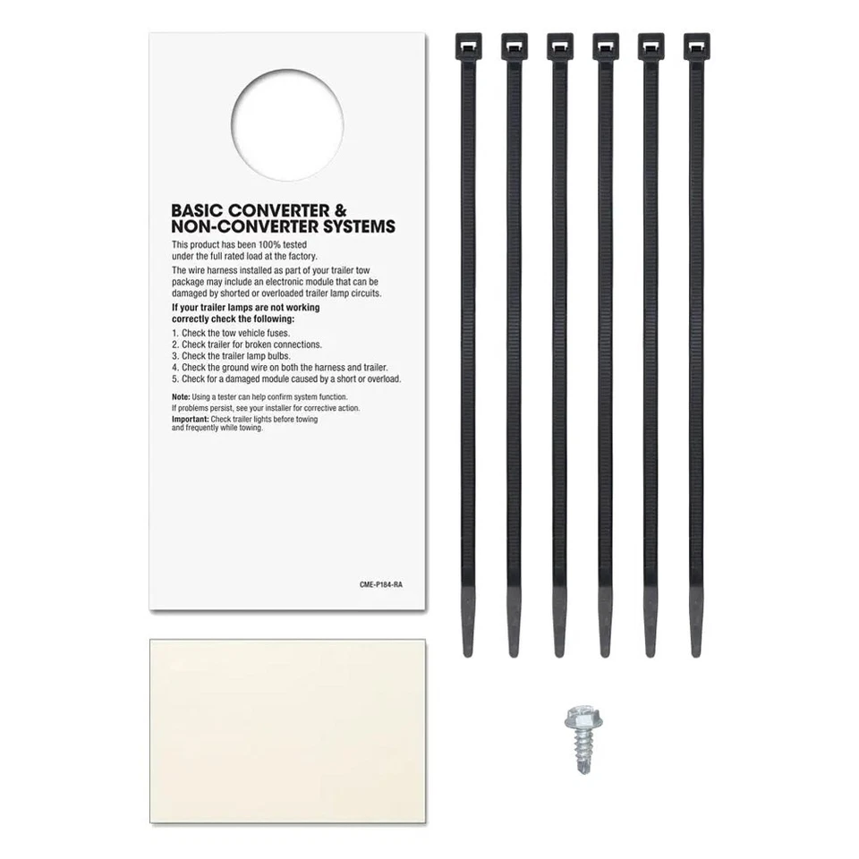 For Ford Explorer 2011-2019 CURT 56172 T-Connector 3-wire, w 4-Flat Foto 2 de 4