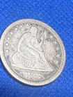 1877 P Seated Liberty Quarter - 90% Silver #737