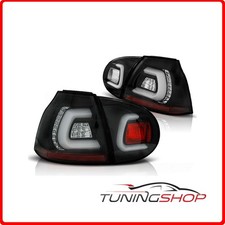 LDVWA3 COPPIA FARI FANALI POSTERIORI LED LTI VW GOLF 5 V MK5 2003 - 2009 NERI Tu