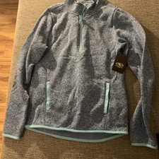 Athletic Works Boys Tech Fleece sweater Pullover Blue XL 14/16 -NWT