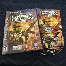 Ghost Recon 2 (Sony Playstation 2, 2004) Clancy ps2 video game Ubisoft COMPLETE