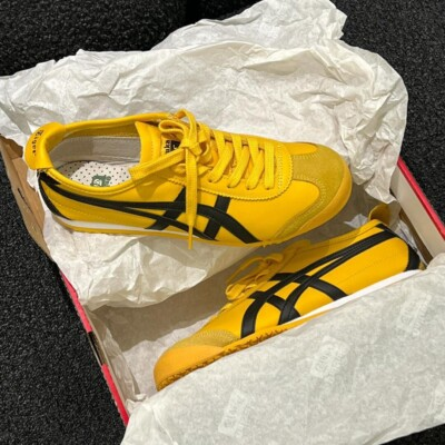#ad #ad Onitsuka Tiger Mexico 66 Yellow Black Shoes New Without Box 1183C102 751 $69.99