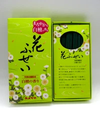 KAMEYAMA SENKOU Incense Sticks Hanafuzei Sandalwood hakudan 100g Made in JAPAN