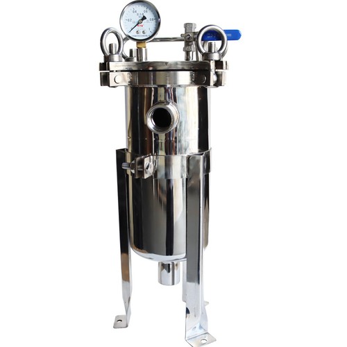 3# Bag Filter 304 Stainless Steel Housing 1" NPT In/Outlet with mesh &bag 120psi - Picture 5 of 11