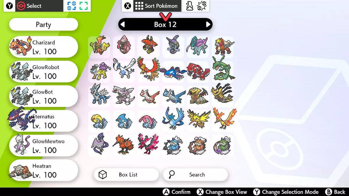 All 60 Shiny Legendary Pokemon / 6IV Pokemon / Shiny Pokemon