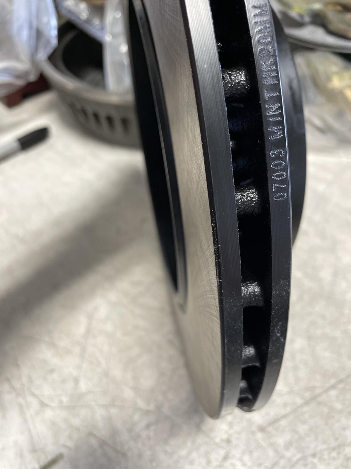 CENTRIC 120.07003,  Rear 320mm Disc Brake Rotor for Maserati Ghibli Quattroporte