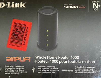 D-Link Whole Home 1000 DIR-645 300 Mbps 4-Port Gigabit Wireless N Router