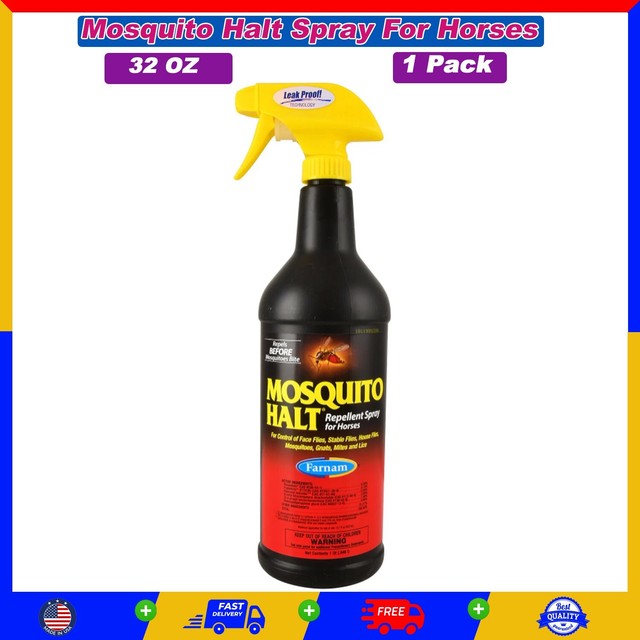 Farnam Mosquito Halt Equine Repellent Spray 32oz for sale online eBay
