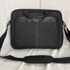 Laptop Computer Bag 15.6" Black Targus Classic Slim Topload Messenger TCT027US