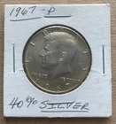 1967 P Kennedy “Circulated” Half Dollar 40% SILVER US Mint