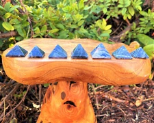 Sodalite Pyramid 1" - 1.25" (25-30 mm Natural Gemstone Pyramid Crystal Healing)
