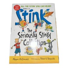 STINK Seriously Stink Collection 1-8 PB Book Set by Megan McDonald SEALED BOX