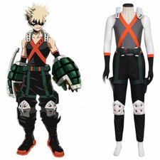 My Hero Boku no Hero Academia Katsuki Bakugou Cosplay Costume