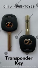 2x New Oem Lexus Transponder Chip 4d 68 Ignition Key Replacement Toy50 Short 2x New Oem Lexus Transponder Chip 4d 68 Ignition Key Replacement Toy50 Short
