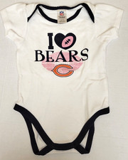 NFL Chicago Bears Bodysuit, New 6-12 months Love
