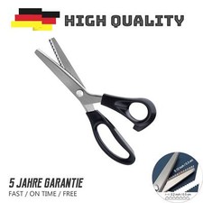 Profi Zickzackschere Schneiderschere Stoffschere Zackenschere 9"/ 23cm NEU DE