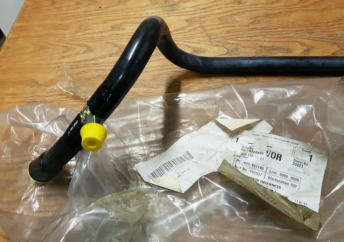 MERCEDES AIR COMPRESSOR INTAKE PIPE OM356 OM362 OM366 GENUINE NEW  