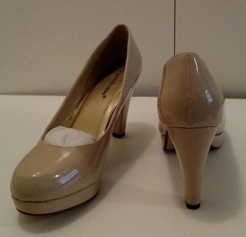 Pierre Dumas Kendall-1 Womens Classic High Heel Nude Size 10 M Pre-Owned - Picture 6 of 7