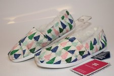 TOMS X Paper Source NEW Size 6 Womens Alpargata Loafers Flat Cozy Shoes 10017305