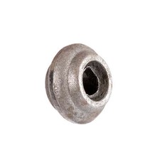 Anello Mezza Borchia in ferro battuto per ringhiera cancello decoro foro tondo