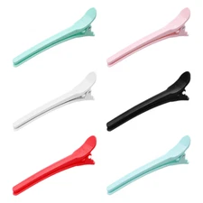 6Pcs/Set Hairgrip Duckbill Clips Professional Non Slip Hairpins Hair Clips Home