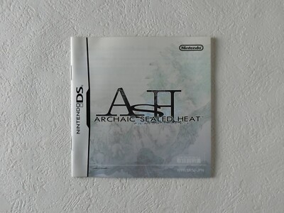 ASH Archaic Sealed Heat NDS Nintendo DS From Japan | eBay