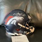 Bo Nix Denver Broncos Signed Original NFL Football Helmet Fanatics Authentic