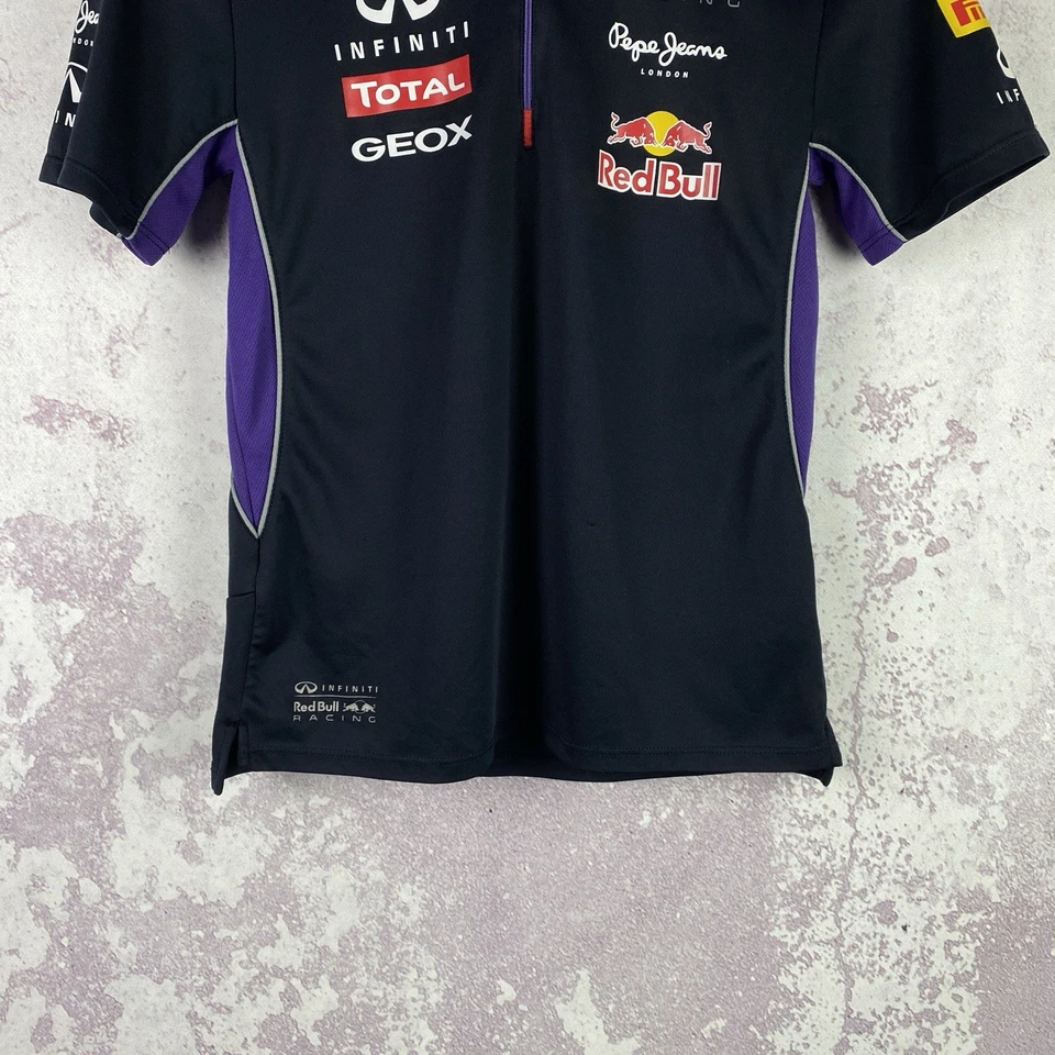 Vintage T-Shirt Pepe Jeans Red Bull Racing F1 Team Infiniti Women’s Size 14 - Image 3 of 4