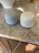 Google Nest Wifi Router and Point - Snow