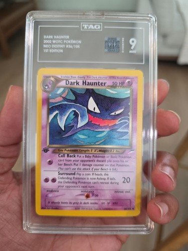 Dark Haunter (Unlimited) graded TAG 9 for sale on eBay