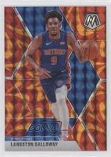 2019-20 Panini Mosaic Reactive Orange Prizm Langston Galloway #47 ll2