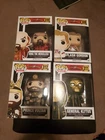 Funko Pop! Movies Flash Gordon, Ming, Vultan & Klytus Complete Set #309 - #312
