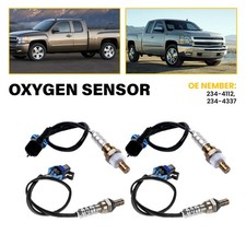 For 2007-2012 Gmc Yukon Xl Chevy Suburban Set Of 4 O2 Oxygen Sensor Up Down
