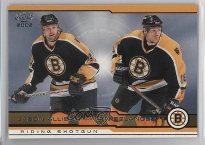 2001-02 Pacific Riding Shotgun Jason Allison Ken Belanger #403 0q3