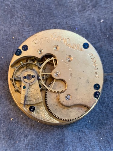 Elgin pocketwatch for parts keystone case