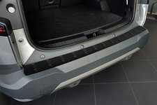 für DACIA BIGSTER 2024-> Ladekantenschutz Edelstahl Schwarz matt