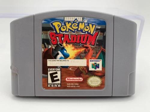 POKEMON STADIUM Nintendo 64 N64 ~Authentic, Cleaned & Tested~ N64A0024