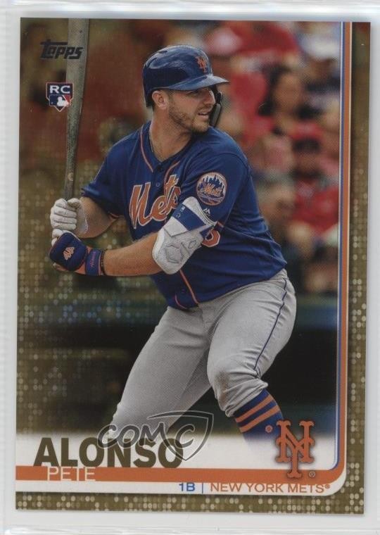 2019 Topps Gold 179/2019 Pete Alonso #475 10k8