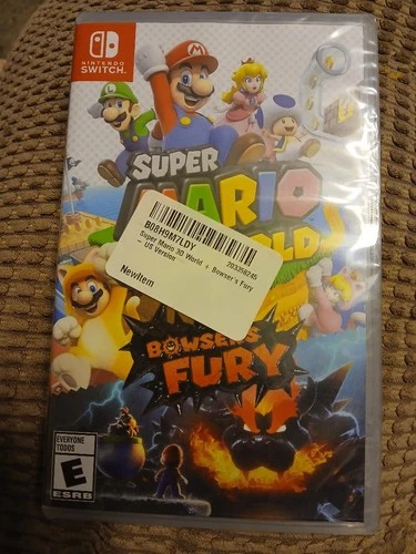 Super Mario 3d WORLD + Bowser's Fury - Nintendo Switch  NEW