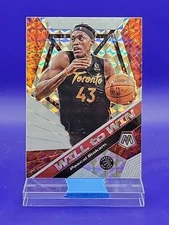 Pascal Siakam 2019-20 Panini Mosaic Silver Will To Win SP 🔥 Raptors