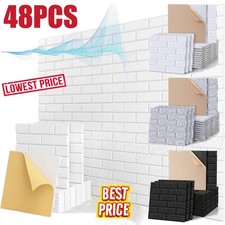 48PACK Acoustic Wall Panel Studio Sound Proofing Insulation Self-Adhesive Tiles✅