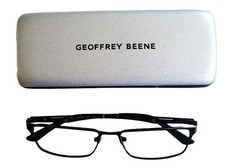 GEOFFREY BEENE G422 54-16-140 B:33 EYEGLASSES FRAME BLACK WITH ORIGINAL CASE