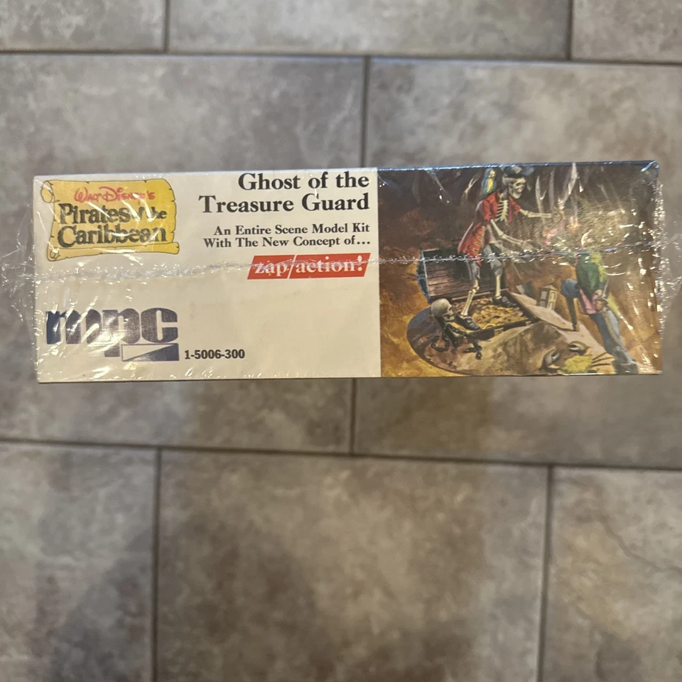 Rare 1972 MPC Pirates of the Caribbean "Ghosts Of The Treasure Guard" Model Kit - Image 3 of 4