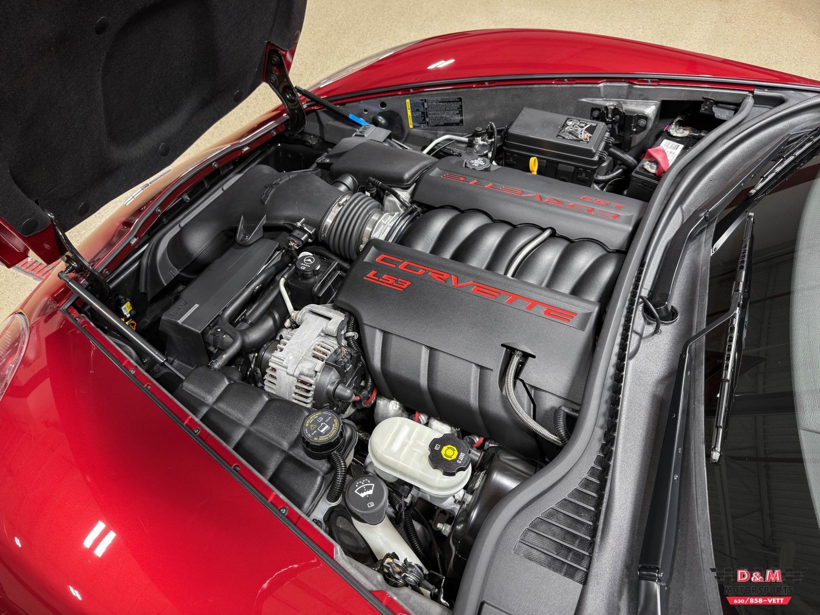 2008 Crystal Red Metallic Tintcoat Chevrolet Corvette   | C6 Corvette Photo 9