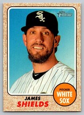 2017 Topps Heritage #178 James Shields
