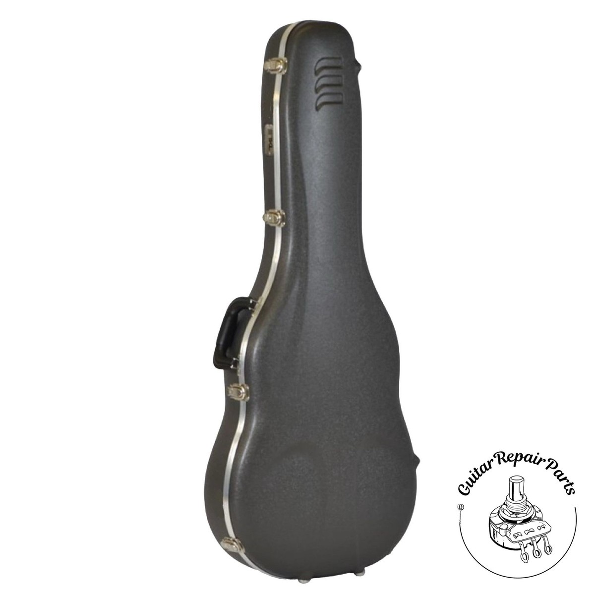 TKL Concept 3.1 Molded Dreadnought Acoustic Guitar Case - Titanium