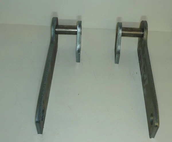 HINKEN Koppelhaken Frontlader Radlader Anschweißkonsole für Terex TL80, TL100, TL120