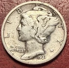 1931-S Mercury Dime. Better Date. Free Shipping