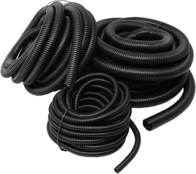 BEST CONNECTIONS Assorted Split Wire Loom - Flex-Guard Convoluted Tubing (1/4'', 